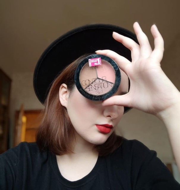 Contour sensation. Обзор на палетку для контуринга от Eveline + лайфхаки по макияжу