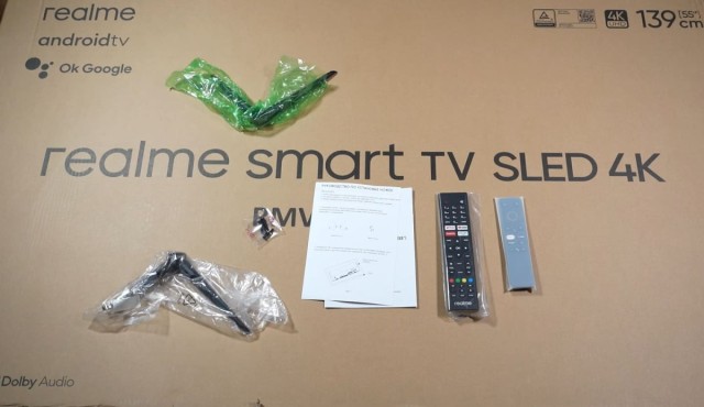 Отзыв на 4K SLED телевизор realme TV 55 RMV2001