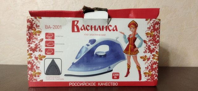 Обзор на утюг Василиса ВА-2001