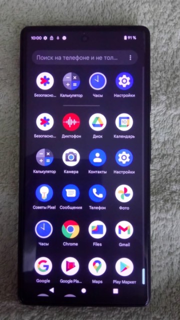 Отзыв на смартфон Google Pixel 6a