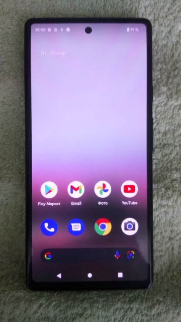 Отзыв на смартфон Google Pixel 6a