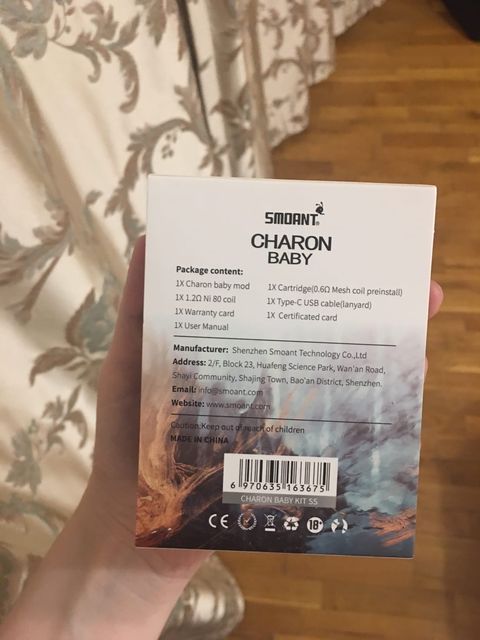Обзор на pod-систему Smoant Charon Baby