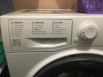 Обзор на стиральную машину Hotpoint-Ariston VMUF 501 B