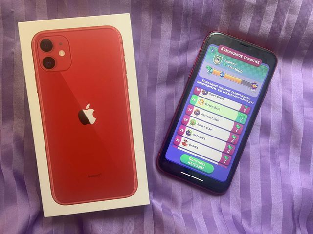 Обзор на Iphone 11 Red