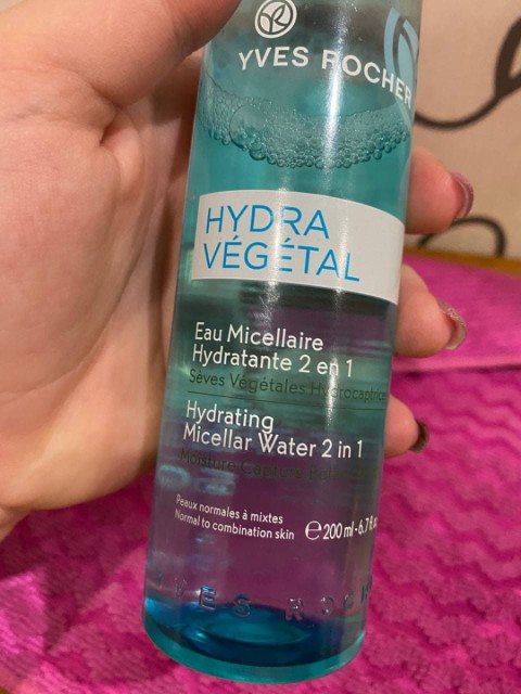 Мицеллярная вода Hydra Vegetal Yves Rocher – нежная забота о коже: увлажнение, питание, очищение