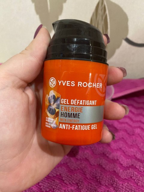 Energie Homme анти-усталость от Yves Rocher – мужской гель для улучшения состояния мужской кожи
