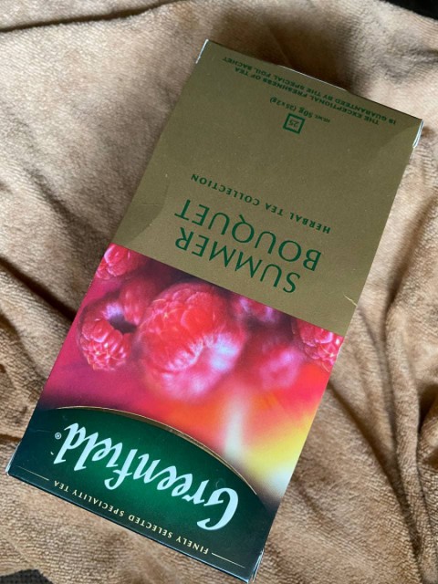 Чай Гринфилд травяной с малиной Greenfield Summer Bouquet – вкусный, ароматный, полезный