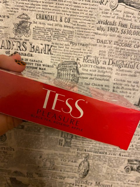 Черный чай индийский байховый с шиповником Tess Pleasure – приятный вкус, насыщенный аромат, полезные свойства
