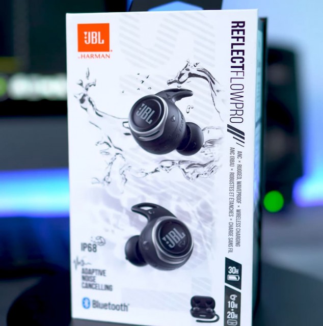 Отличные наушники для тренировок: JBL Reflect Flow PRO