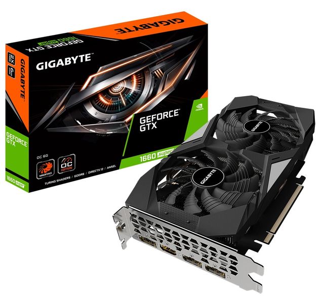 Видеокарта Gigabyte Nvidia GeForce GTX 1660 Super